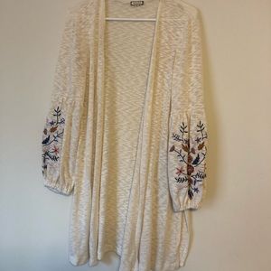 floral cardigan